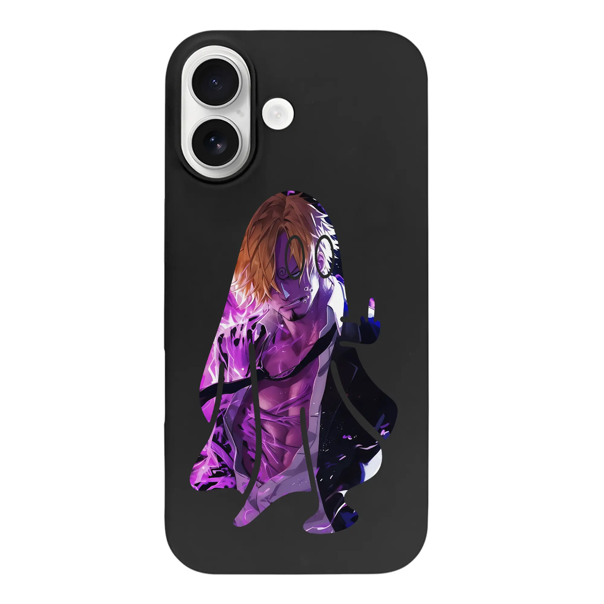 ワンピース グッズ ヴィンスモーク・サンジ - iPhone 17 シリーズ シリコンケース 薄型 耐衝撃 指紋防止 ソフトタッチカバー 精密フィット 傷防止 保護ケース iPhone 17/17 Air/17 Pro/17 Pro Max 対応